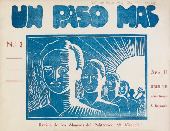 Un Paso Más, Revista de los alumnos del Politécnico A. Vicencio, 1941 